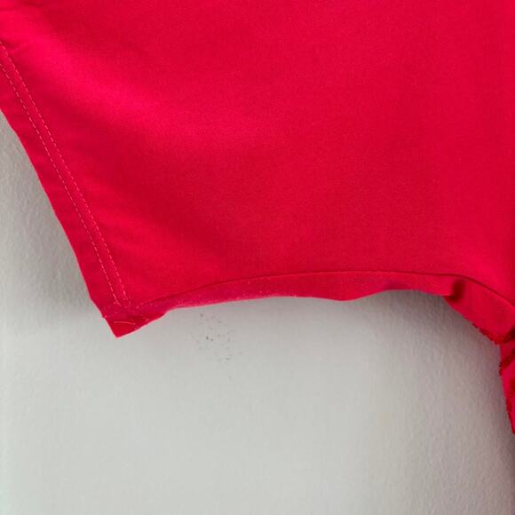 Bleeker & McDougal Pink Sequin Embellished Top Off the Shoulder Flowy Size S - Picture 8 of 8